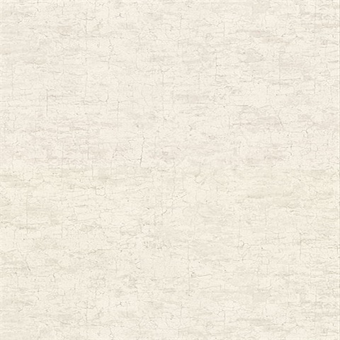 Pembroke Off-White Faux Plaster Vinyl Wallpaper