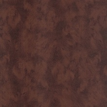 Pennine&#160;Burgundy Pony Leather Hide Textured Wallpaper