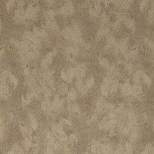 Pennine Khaki Pony Leather Hide Textured Wallpaper