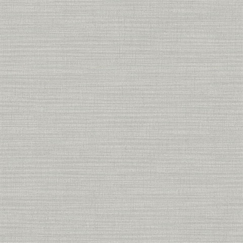 Perdita Grey Linen Wallpaper