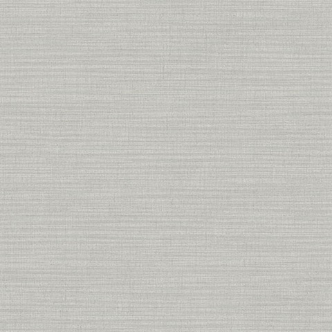 Perdita Grey Linen Wallpaper