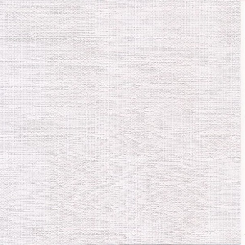 Perdito White Checked Plaid Linen Commercial Wallpaper