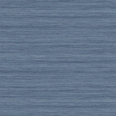 Periwinkle Textured Horizontal Silk Wallpaper