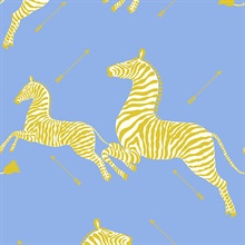 Periwinkle Zebra Wallpaper