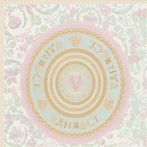 Petal Ember Versace Italian Wallpaper