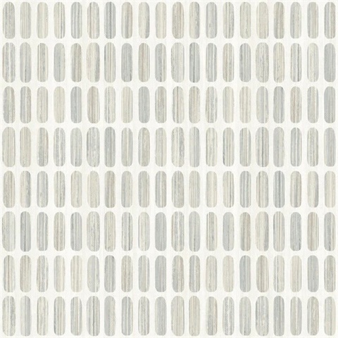 Petite Pergola Neutral Wallpaper