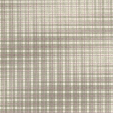 Petite Plaid Mauve Plaid Wallpaper