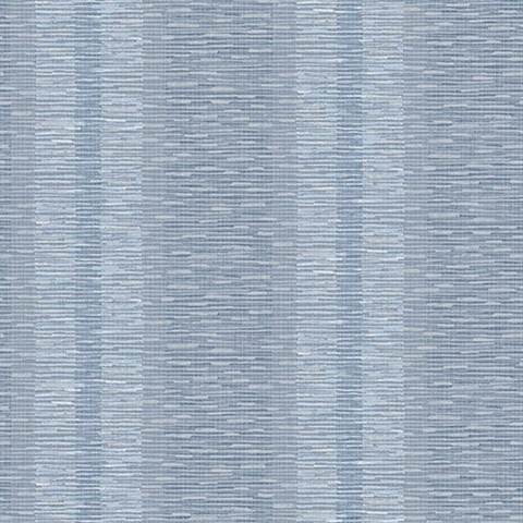 Pezula Blue Texture Stripe Wallpaper