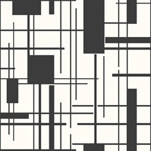 Piet Wallpaper - Black