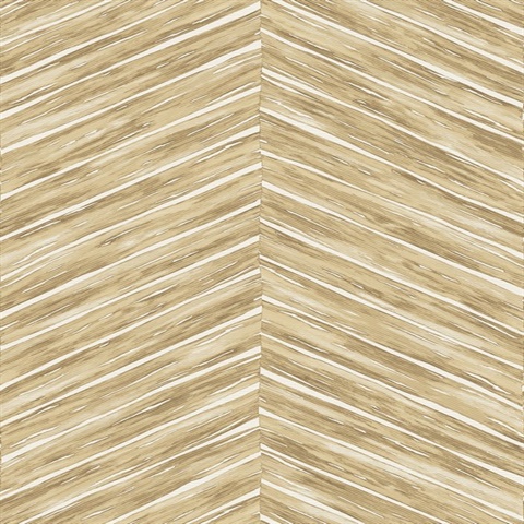 Pina Brown Chevron Vertical Weave Stripe Wallpaper