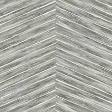 Pina Light Blue &amp; Sage Green Chevron Vertical Weave Stripe Wallpaper