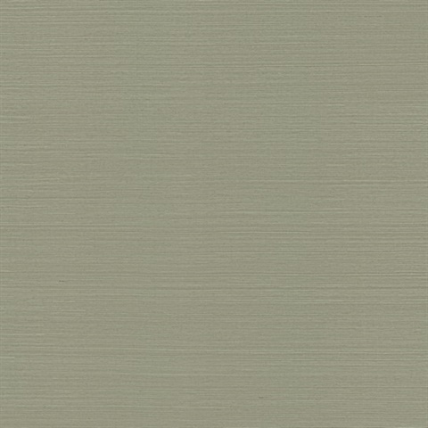 Pine Green Peel & Stick Natural Grasscloth Wallpaper
