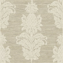 Pineapple Grove Brown Damask