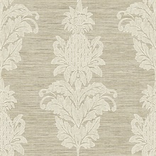 Pineapple Grove Brown Damask