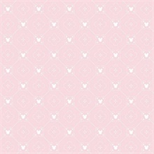 Pink Disney Mickey Mouse Argyle Wallpaper