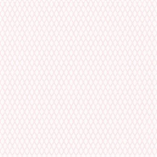 Pink Double Links Distressed Diamond Trellis Wallpaper