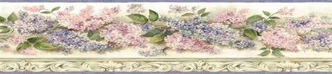 Pink Ethel Cream Heirloom Lilacs Trail Border