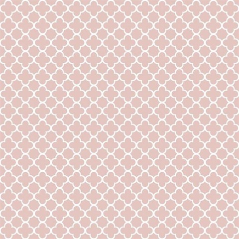 Pink Framework Geometric Wallpaper