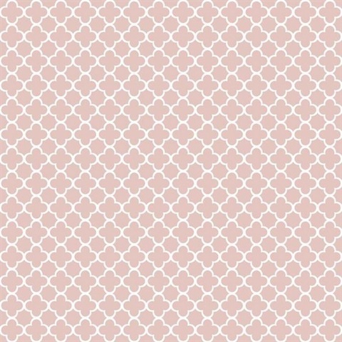 Pink Framework Geometric Wallpaper