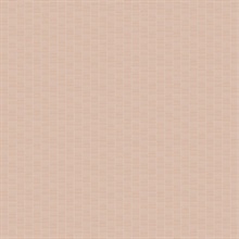 Pink Geometric Textured Rectangle Stripe Wallpaper