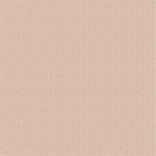 Pink Geometric Textured Rectangle Stripe Wallpaper