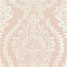 Pink Heritage Damask Wallpaper