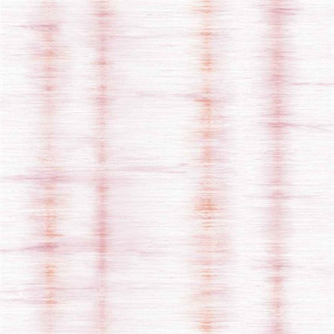 Pink & Orange Tie-Dye Stripe Wallpaper