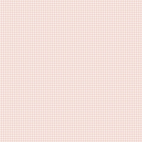 Pink Small Houndstooth Wallpaper