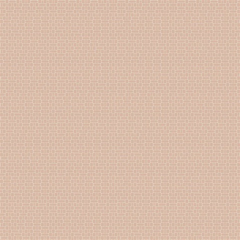 Pink Textured Geometric Oval  Wallpaper