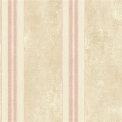 Pink Textured Stripe