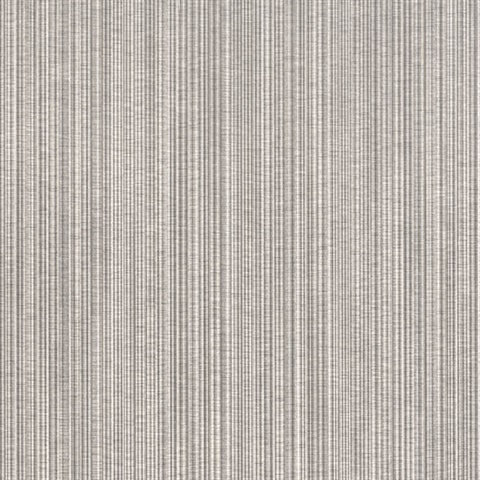 Pino Silver Striped Texture Wallpaper