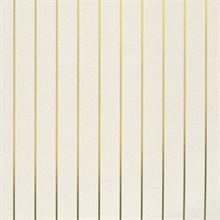 Pinstripe cream/gold
