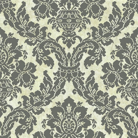 Pixel Damask