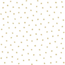 Pixie Gold Polka Dot Wallpaper