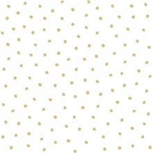 Pixie Gold Polka Dot Wallpaper
