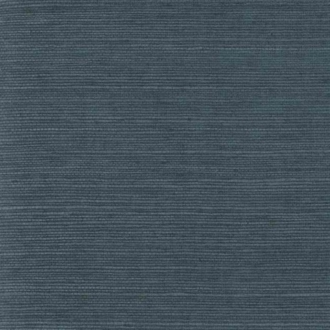 Indigo Makasa Sisal Grasscloth Weave Wallpaper