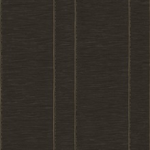 Black Pleated Stripe Wallpaper