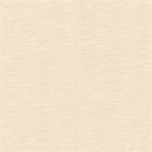 Beige Pleated Stripe Wallpaper