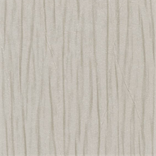 Pleats Alabaster Commercial Wallpaper