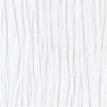 Pleats Winter White Commercial Wallpaper