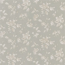 Plumier Taupe Mid Scale Floral