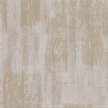 Pollit Champagne Distressed Texture Wallpaper