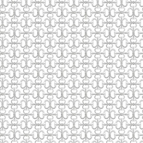 Polo White Horse Bits Wallpaper