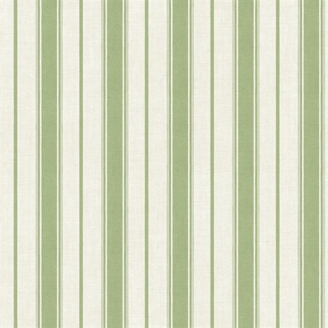 Pomme Eliott Linen Stripe Wallpaper