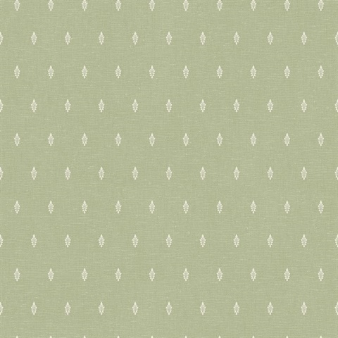 Pomme Petite Feuille Sprig Wallpaper