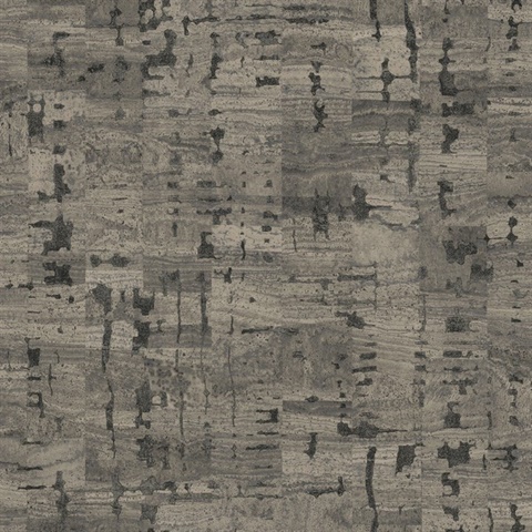 Pop The Cork Charcoal Wallpaper