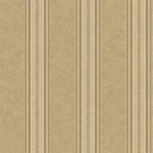 Poppy Sand Baroque Stripe Wallpaper