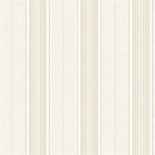 Poppy Storm Baroque Stripe Wallpaper