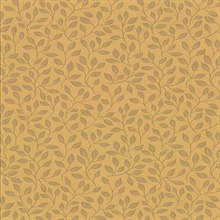 Posey Mustard Vines Wallpaper