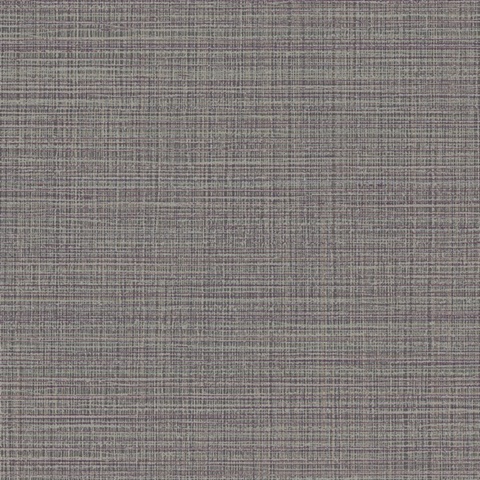 Premiere Grey Faux Linen Wallpaper